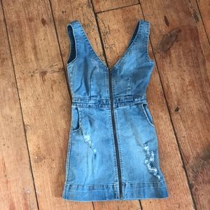 BNWT Denim Dress XS